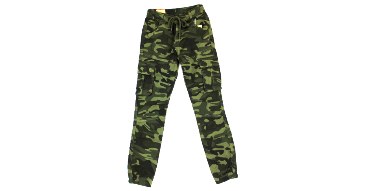Woodland Camo Cargo Trouser (Kids)