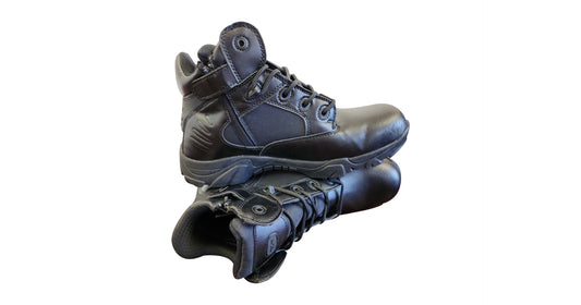 black-delta-boots-ankle-height image 1