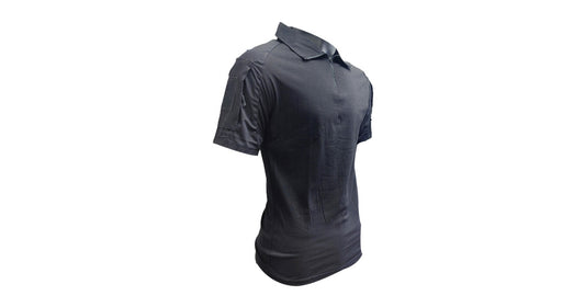 black-golf-shirt-slim-fit image 1