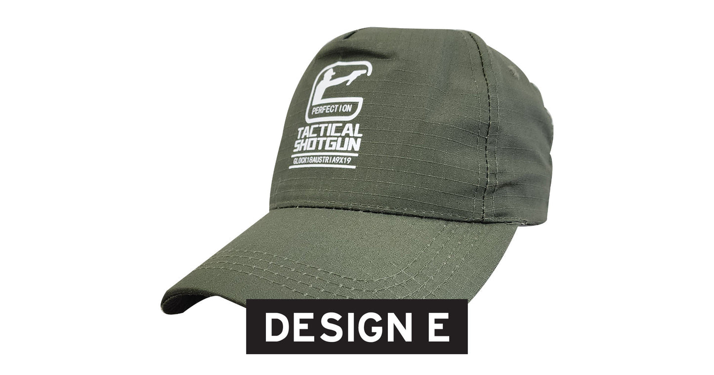Glock Cap Olive Green (Various Designs)