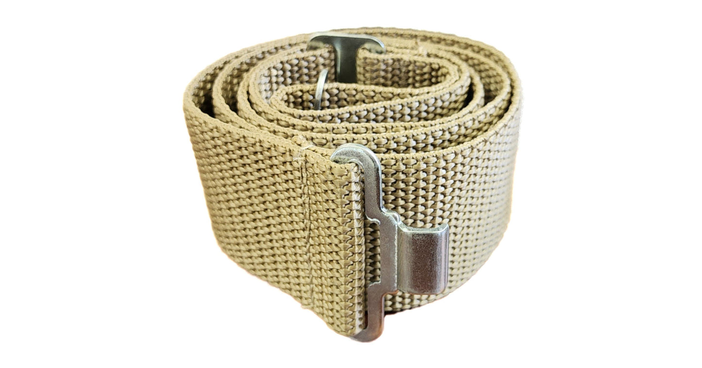 Nylon Web Belt 120cm 57mm (Olive Green)