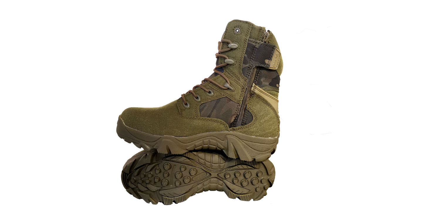 Olive Camo Delta Boots - NEW