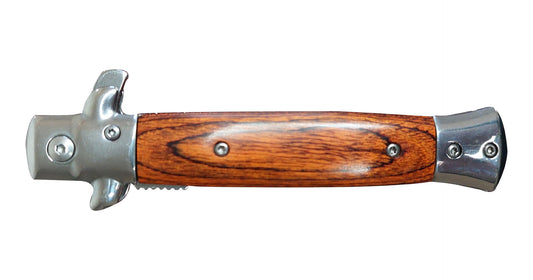 wood-chrome-finish-knife-new image 1
