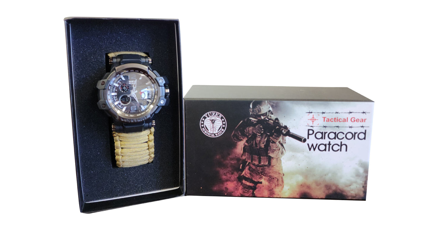 Yuzex Survival Paracord Watch (Various Colours)