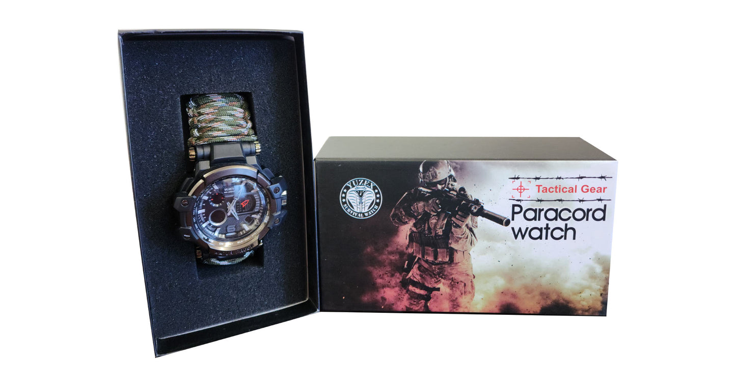 Yuzex Survival Paracord Watch (Various Colours)