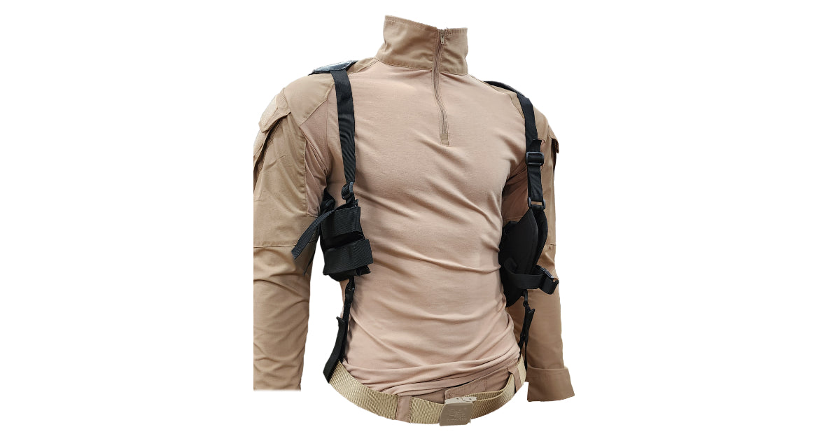 black-holster-chest-strap image 0