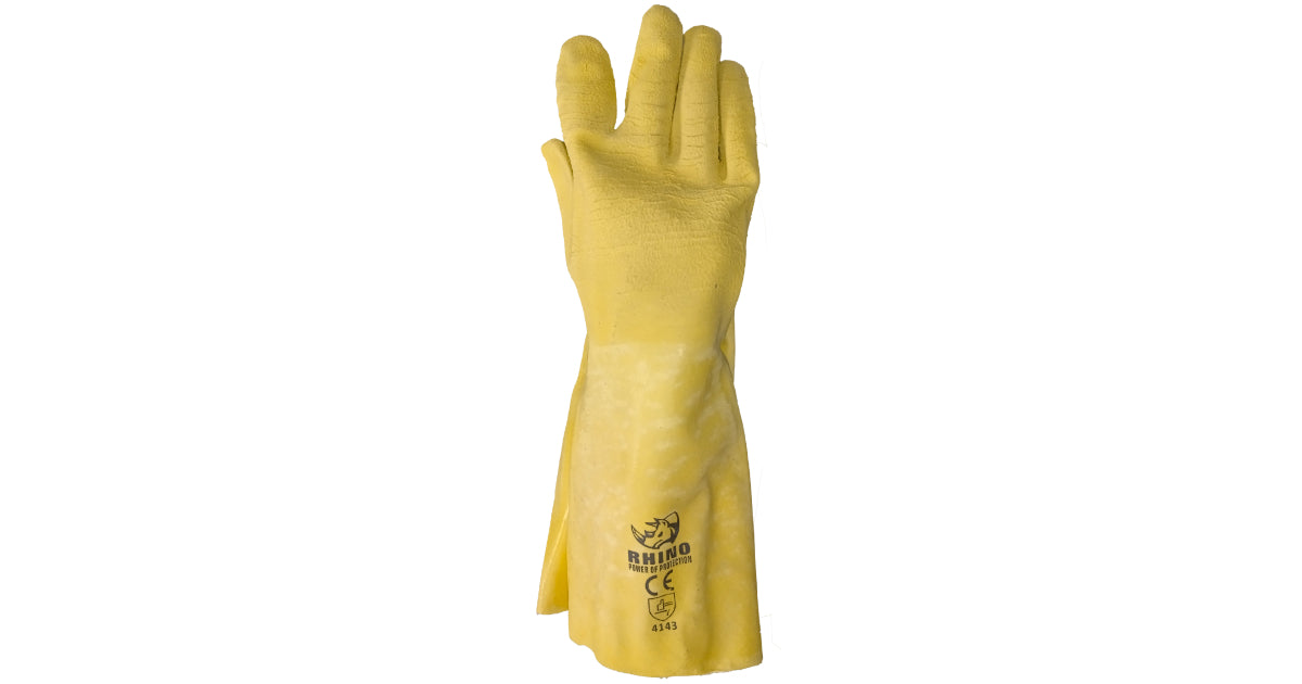 Rhino Fully Latex Gloves image 0
