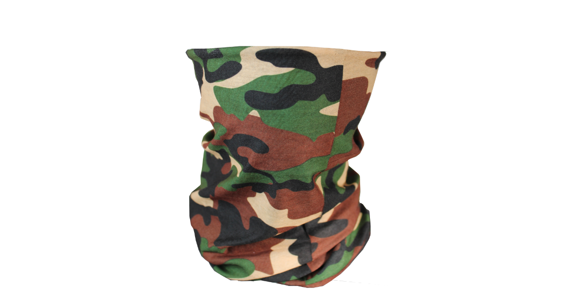 Multifunctional Green Woodland Buff