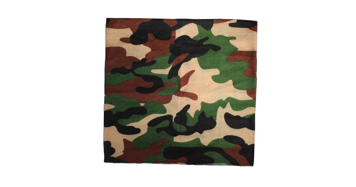 Multifunctional Green Woodland Buff