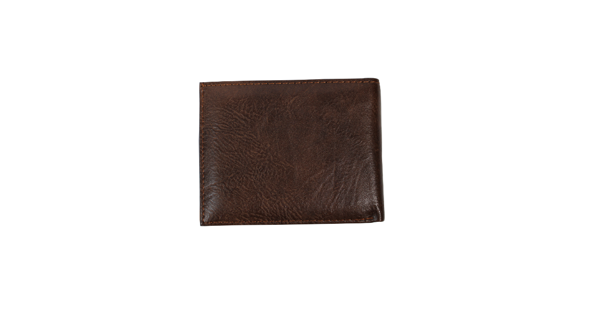 Brown and Tan Wallet