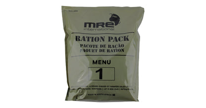 SANDF MRE Meal Day 1