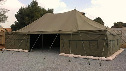 Reconditioned Olive Green Tent (5m x 10m)
