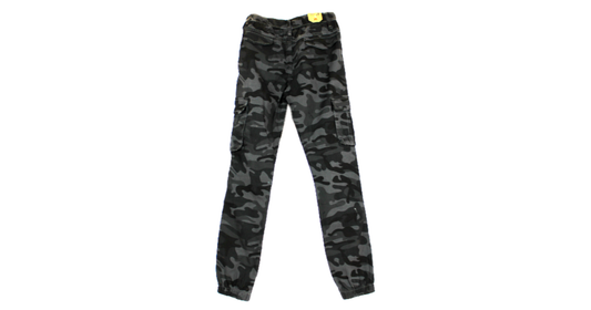 Navy & Black Cargo Trouser (Kids)