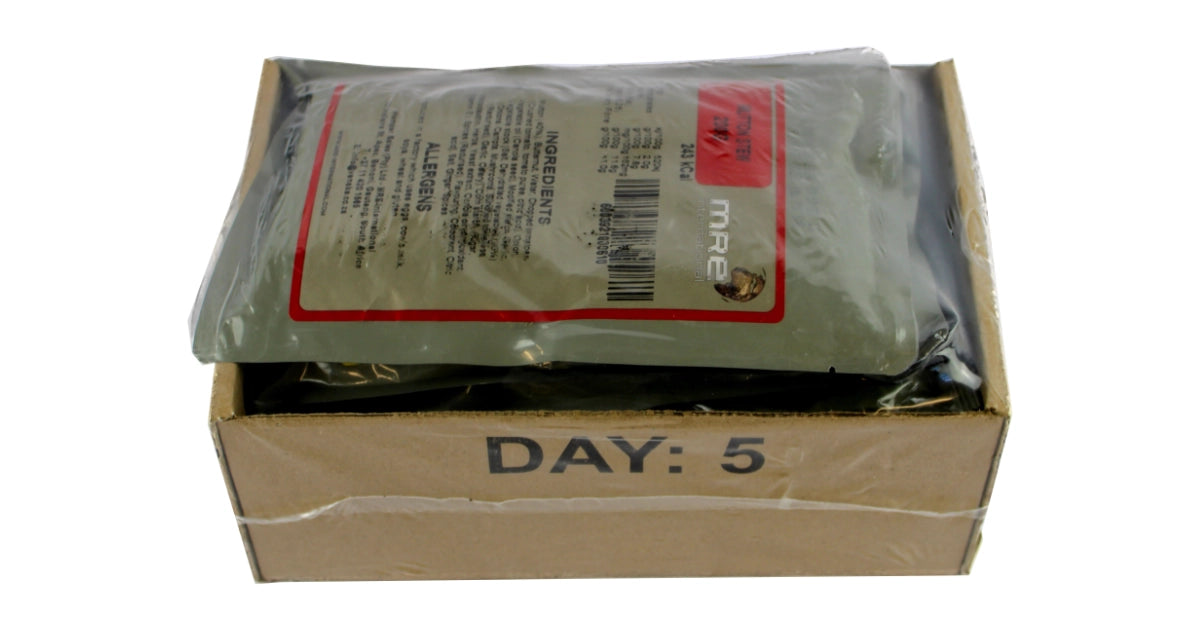 SANDF MRE Meal Day 5