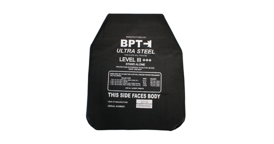 BPT Ultra Steel Level III Ballistic Plate