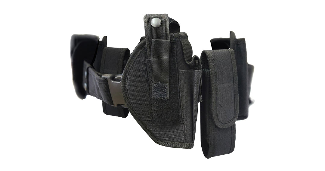 black-tactical-utility-belt image 1