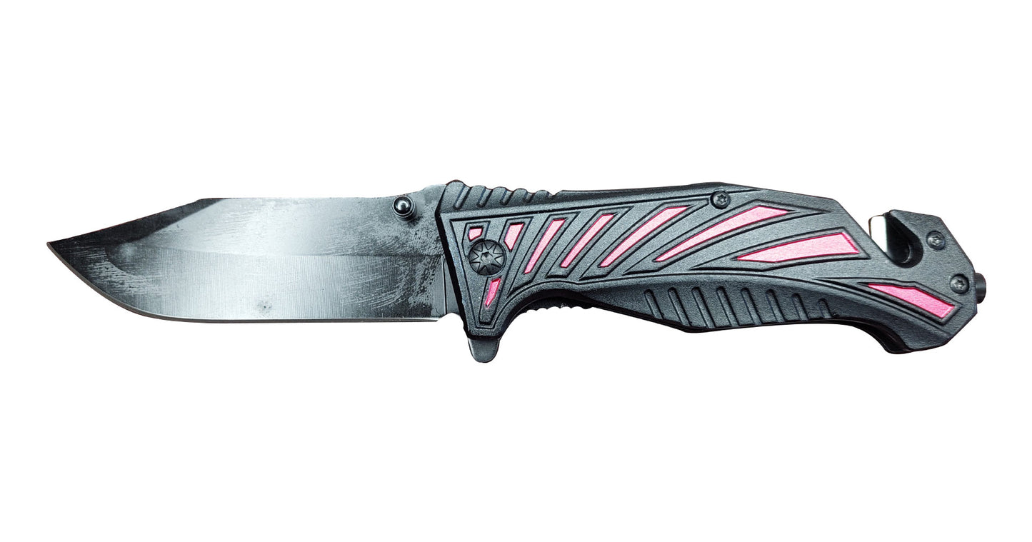 black-red-folding-knife-new image 0