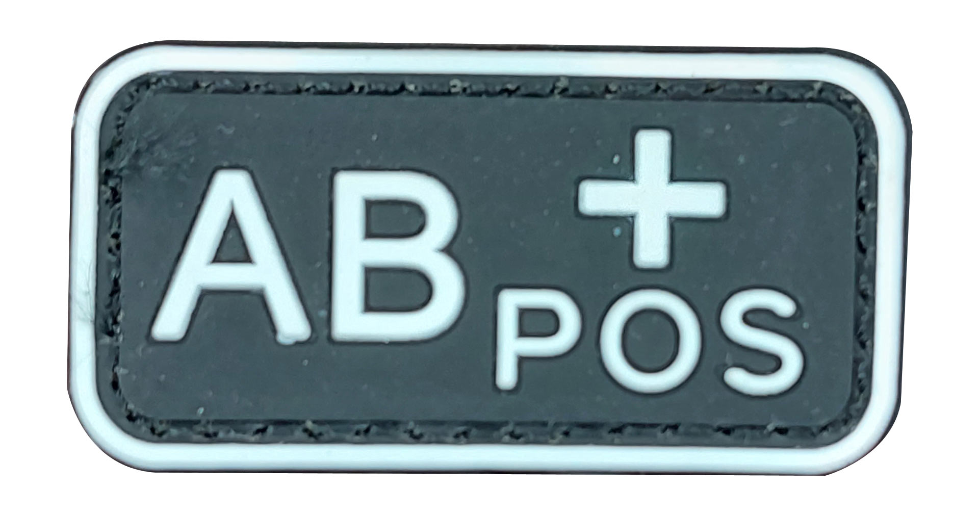 Blood Group AB Positive Patch - NEW