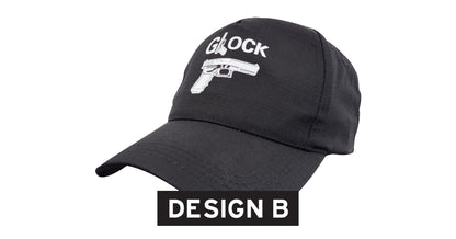 Glock Cap Black (Various Designs)