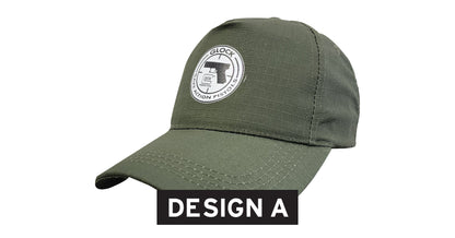 Glock Cap Olive Green (Various Designs)