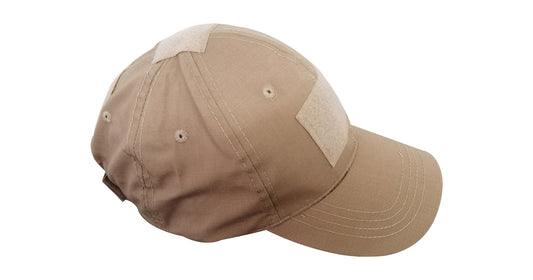 Khaki Cap (with Velcro Patch)