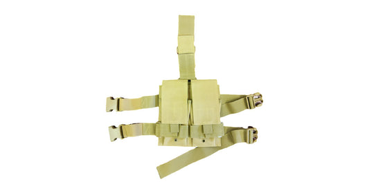 Leg Pouch 2 Compartment (Beige)