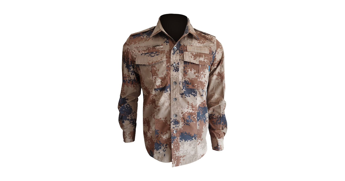 Wasteland Digital Camo Long Sleeve Shirt - NEW