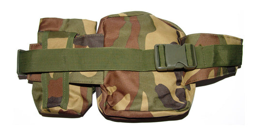 Belt with 4 Compartment Bag & Stubbie Holder (Various Colours)
