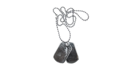 Dog Tags with Chain - NEW