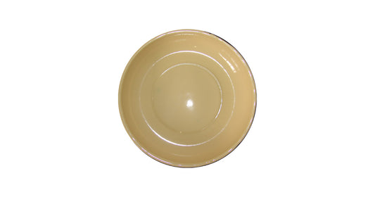 Enamel Plate (Cream Colour) - NEW