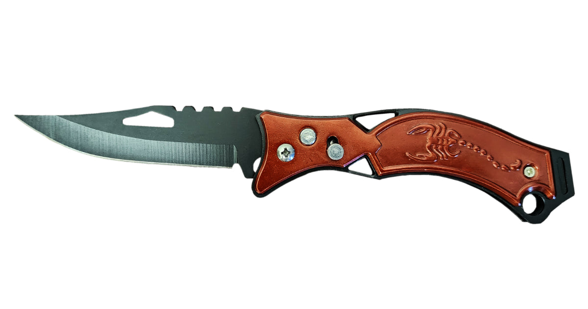 Red Scorpion Knife (9cm Blade)